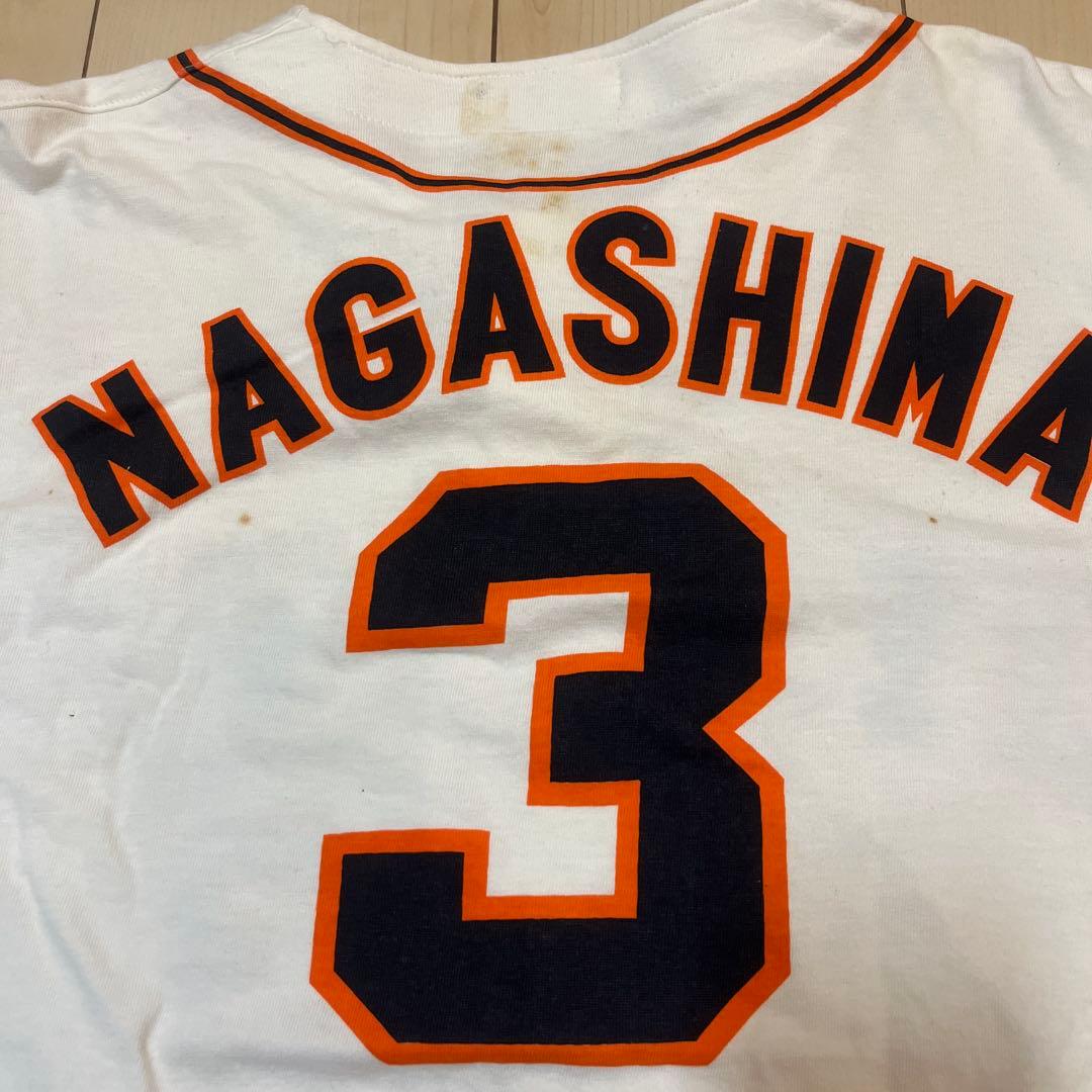 【激レア】長嶋茂雄さん　永久欠番 ユニフォーム Tシャツ 栄光の背番号3