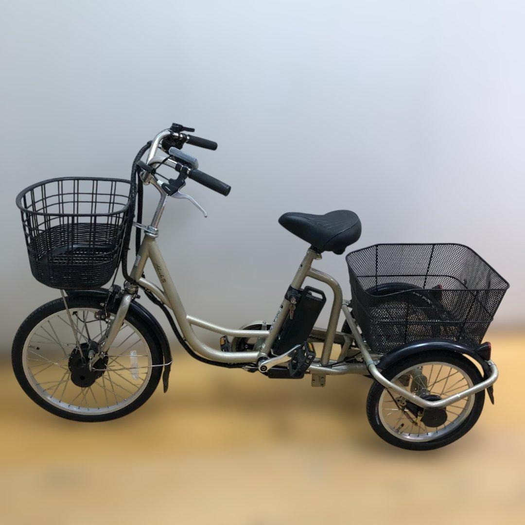 電動アシスト三輪自転車 BEPN20-CG シニア向け 260405-1
