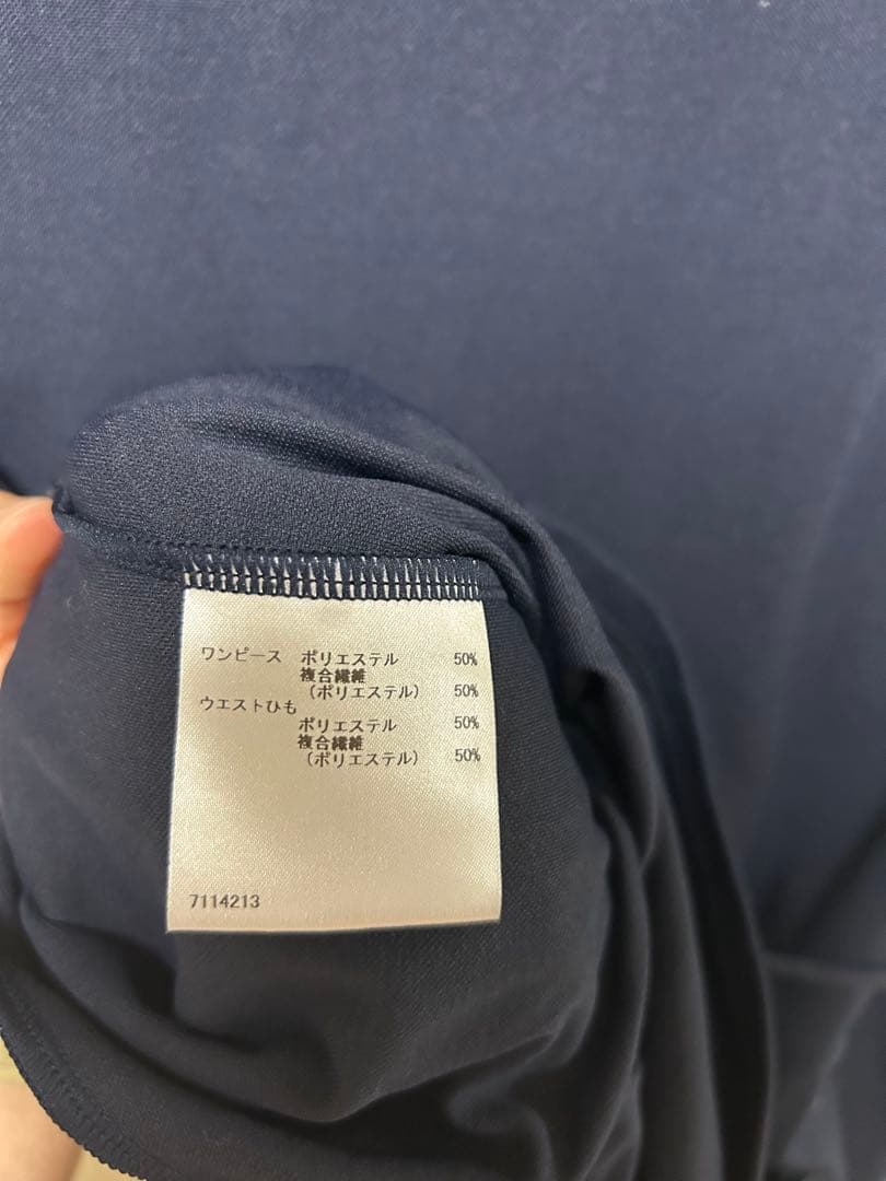 未使用★Munsingwear ゴルフ　ネイビー ワンピース Lサイズ