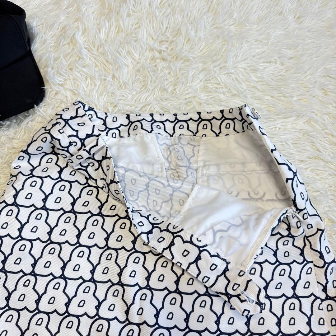 【and per se】美品 セットアップ モックネック スカート Mサイズ