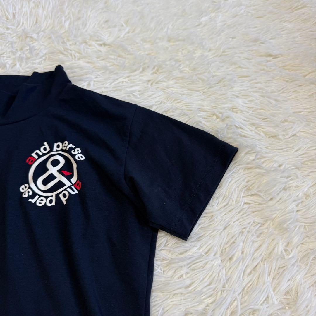 【and per se】美品 セットアップ モックネック スカート Mサイズ
