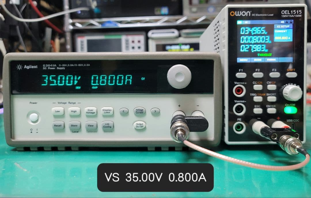 その他 AGILENT E3641A 0-35V 0.8A/0-60V 0.5A