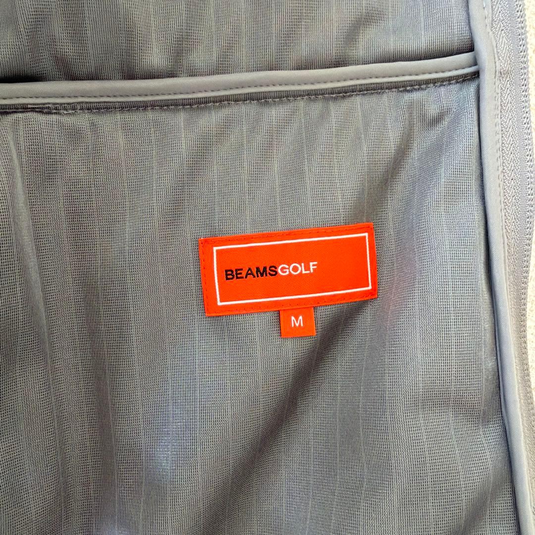 BEAMS GOLF 中綿ショートスリーブジャケット グレー