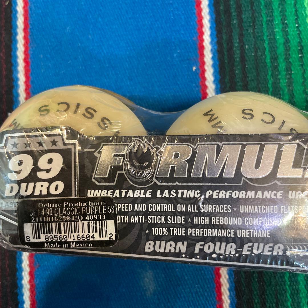 SPITFIRE FORMULA FOUR 99A ウィール 4個入り58mm
