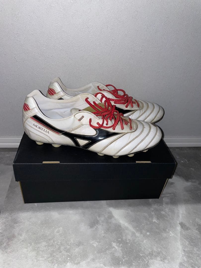 Mizuno Morelia サッカーシューズ ホワイト/ブラック