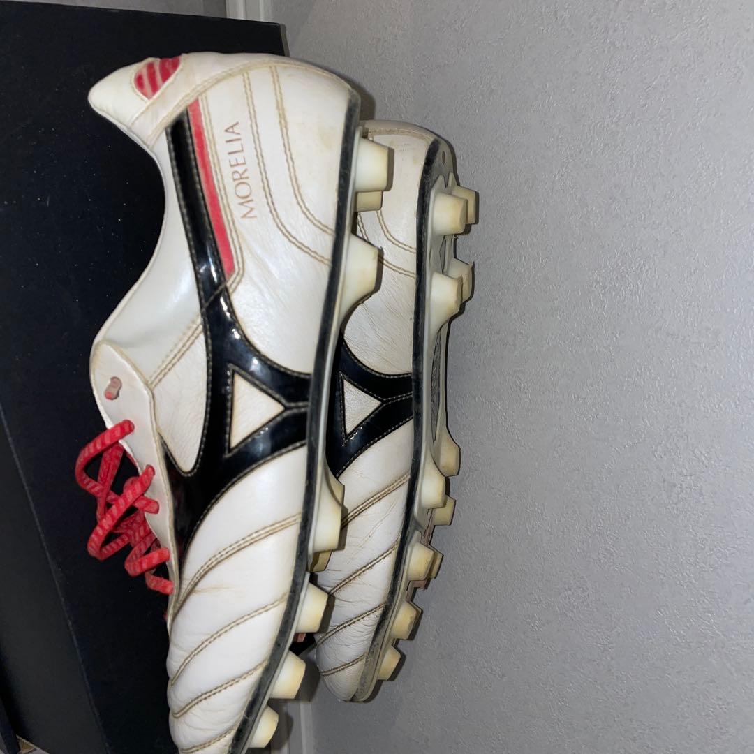 Mizuno Morelia サッカーシューズ ホワイト/ブラック