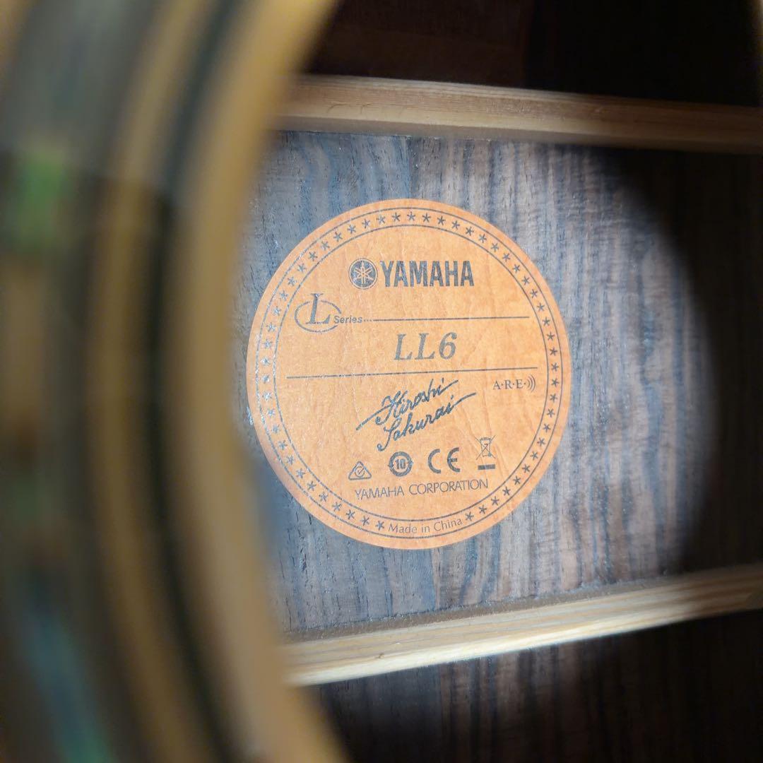 YAMAHA LL6 ARE アコースティックギター アップグレード