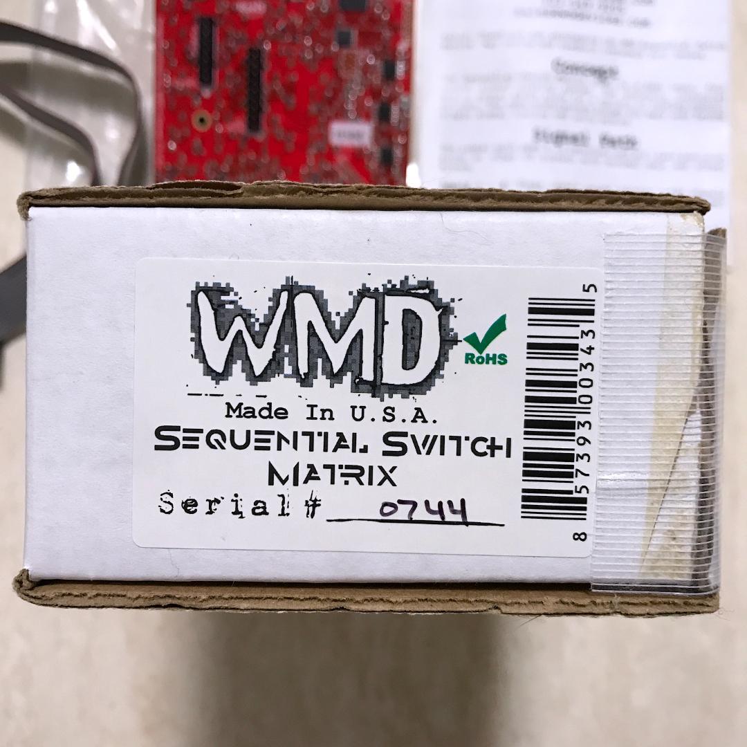 希少 完動品 WMD Sequential Switch Matrix 美品