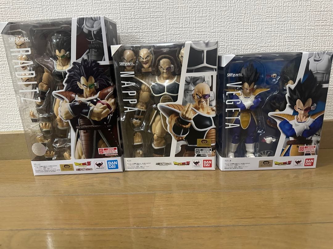 S.H.Figuarts ラディッツ ナッパ ベジータ ドラゴンボールZ