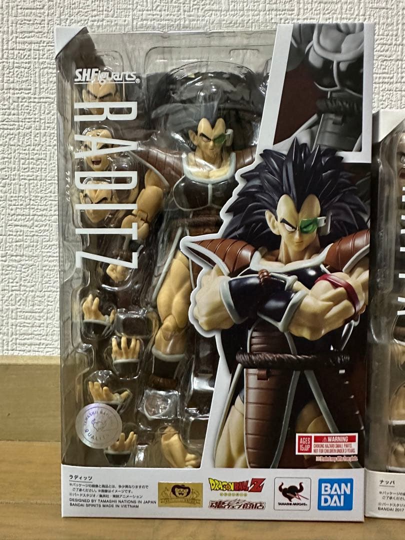 S.H.Figuarts ラディッツ ナッパ ベジータ ドラゴンボールZ