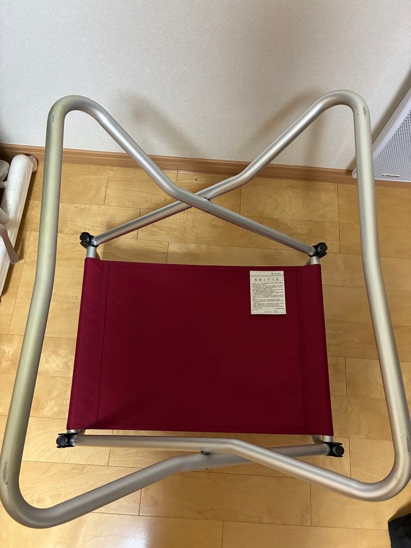  peak スノーピーク　FDフォールディングチェアワイド赤