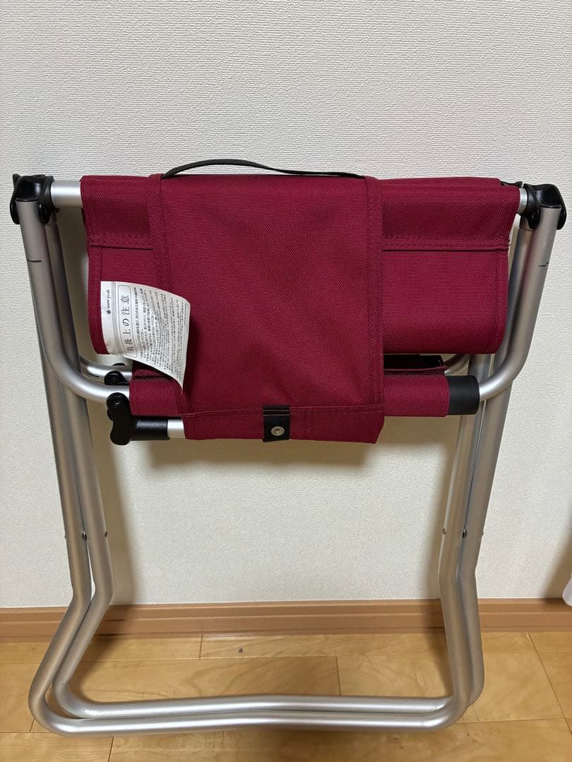  peak スノーピーク　FDフォールディングチェアワイド赤