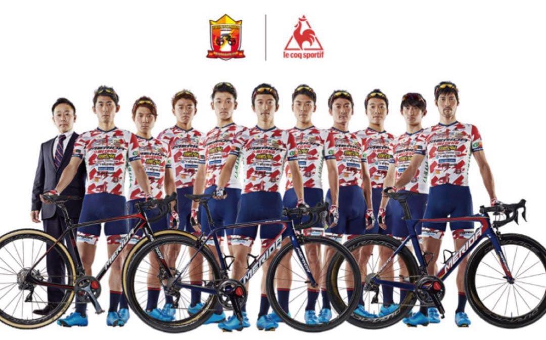 【ルコック】宇都宮ブリッツェンチームレプリカ　サイクルジャージ　メンズ　L