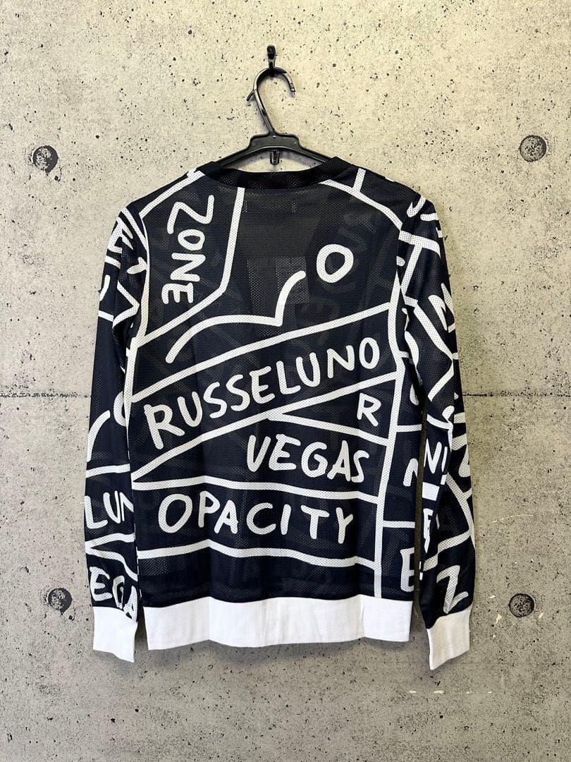 【新品未使用】サイズ1 レディース メッシュカーディガン ラッセルノ 2422