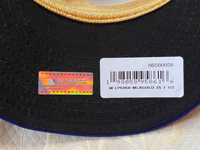 大谷翔平セレモニー開幕ゴールドメモリアル59LowFittedパッチ付7₋1/2