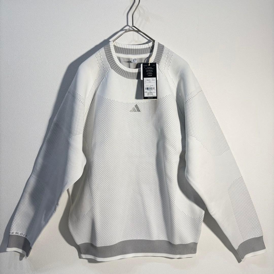 新品adidasゴルフ人気PRIMEKNITニットプリーツスカートセットアップ