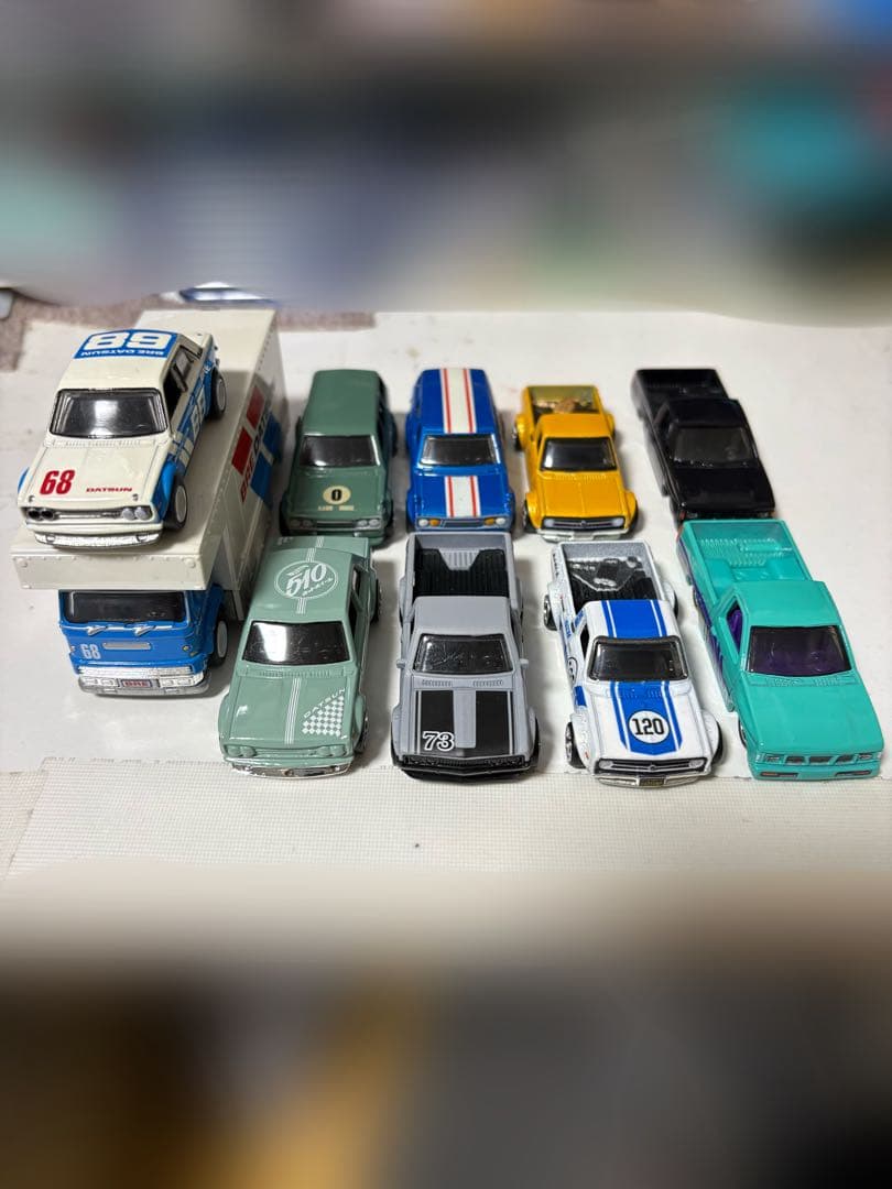 ホットウィールミニカー ダットサン 10台セット品
