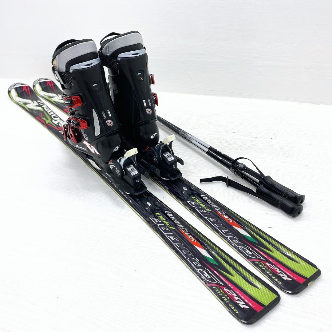 NORDICA ノルディカ スキー セット 162cm 27～27.5cm 板
