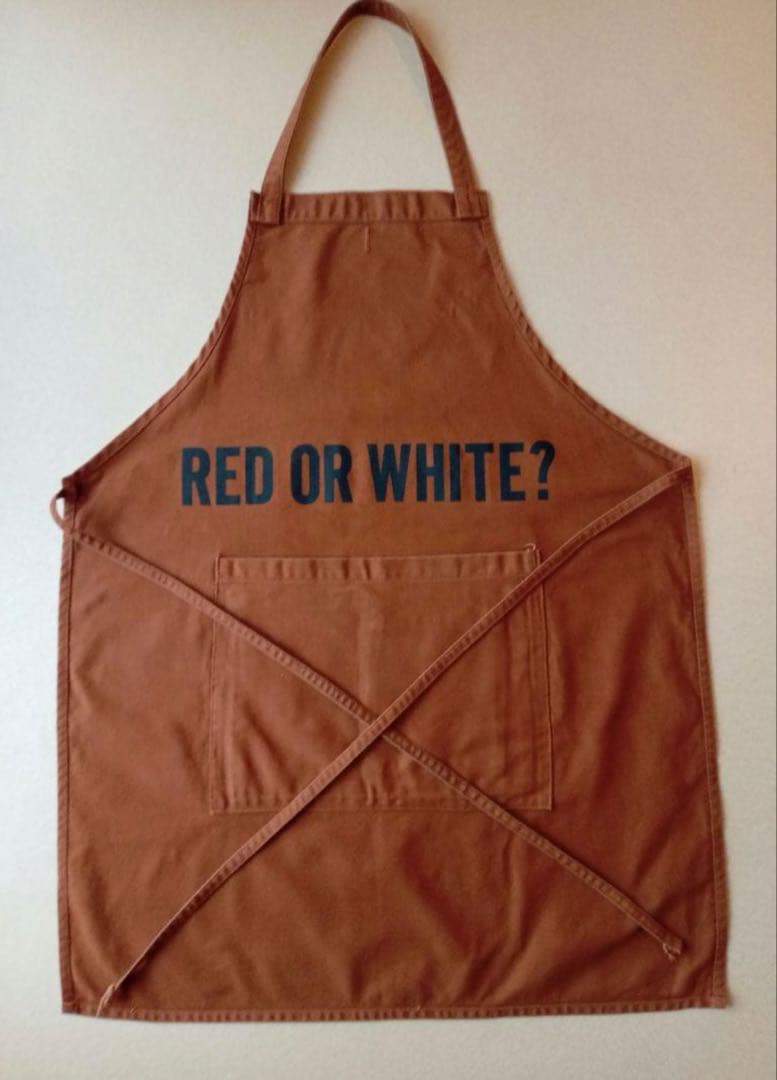DRESSSEN “HELLO WINE/RED OR WHITE？“ エプロン