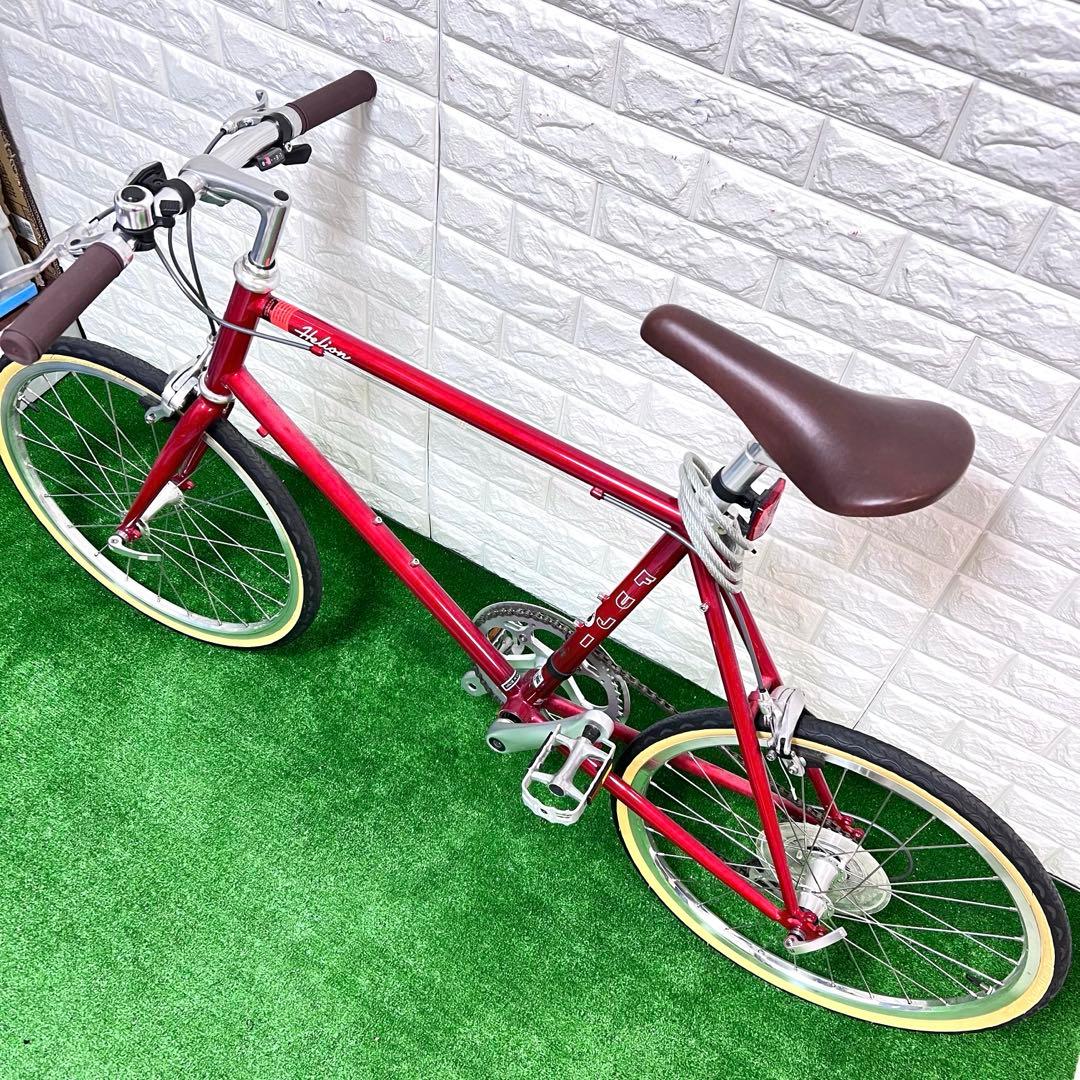 超美品　Fuji HELION 50 ミニベロ　引き取り　レッド　大人気