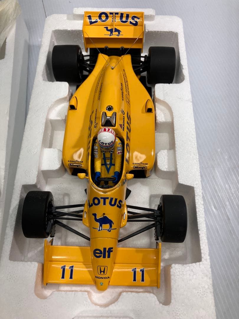【美品】1/18 ミニチャンプス ロータスホンダ 99T 中嶋悟 1987