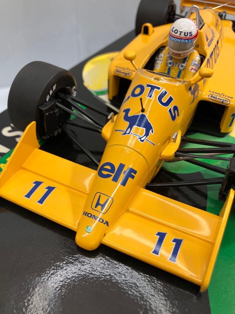 【美品】1/18 ミニチャンプス ロータスホンダ 99T 中嶋悟 1987