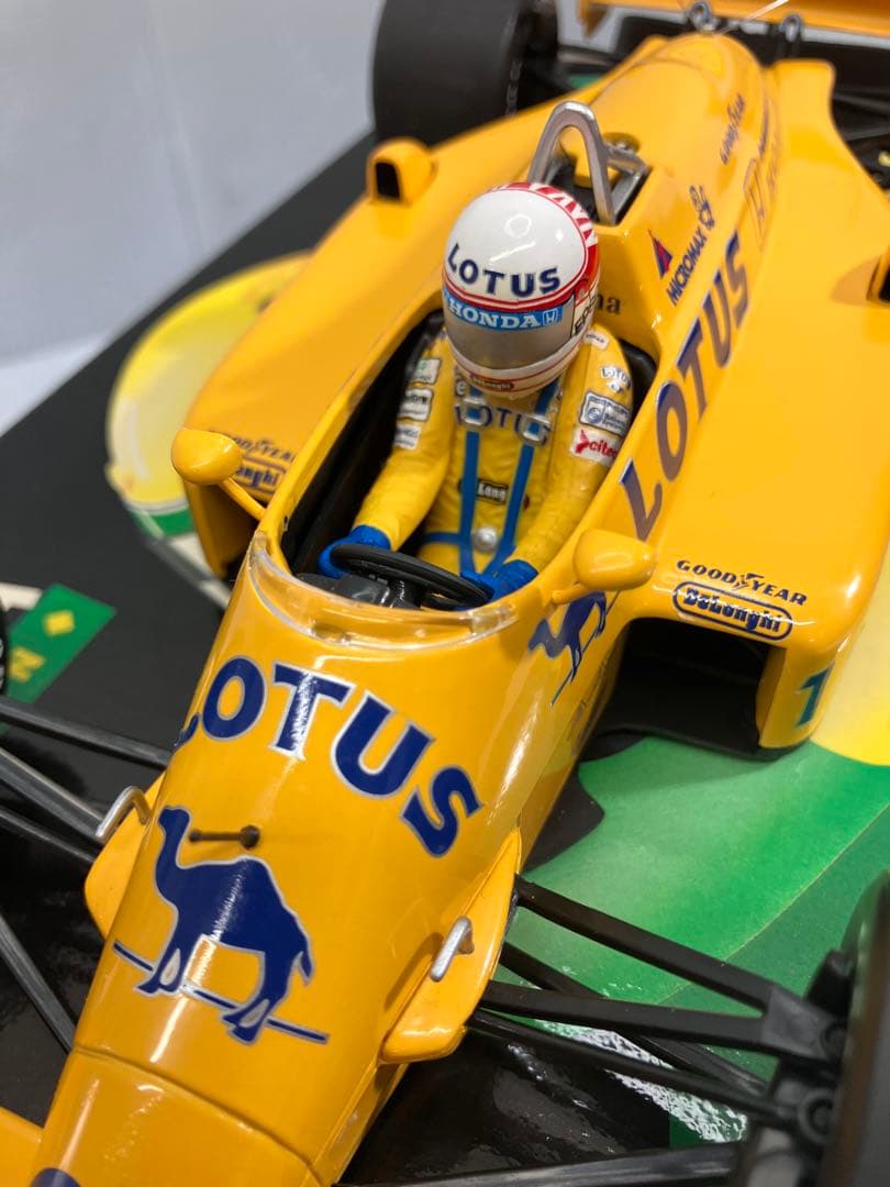 【美品】1/18 ミニチャンプス ロータスホンダ 99T 中嶋悟 1987