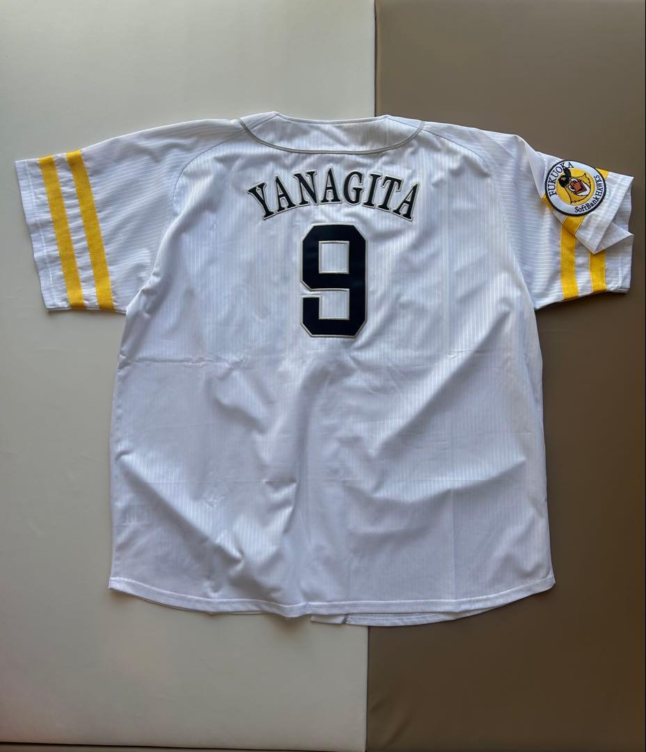【ヴェル】柳田悠岐 ユニフォーム 2XL 美品 わずかに着色あり