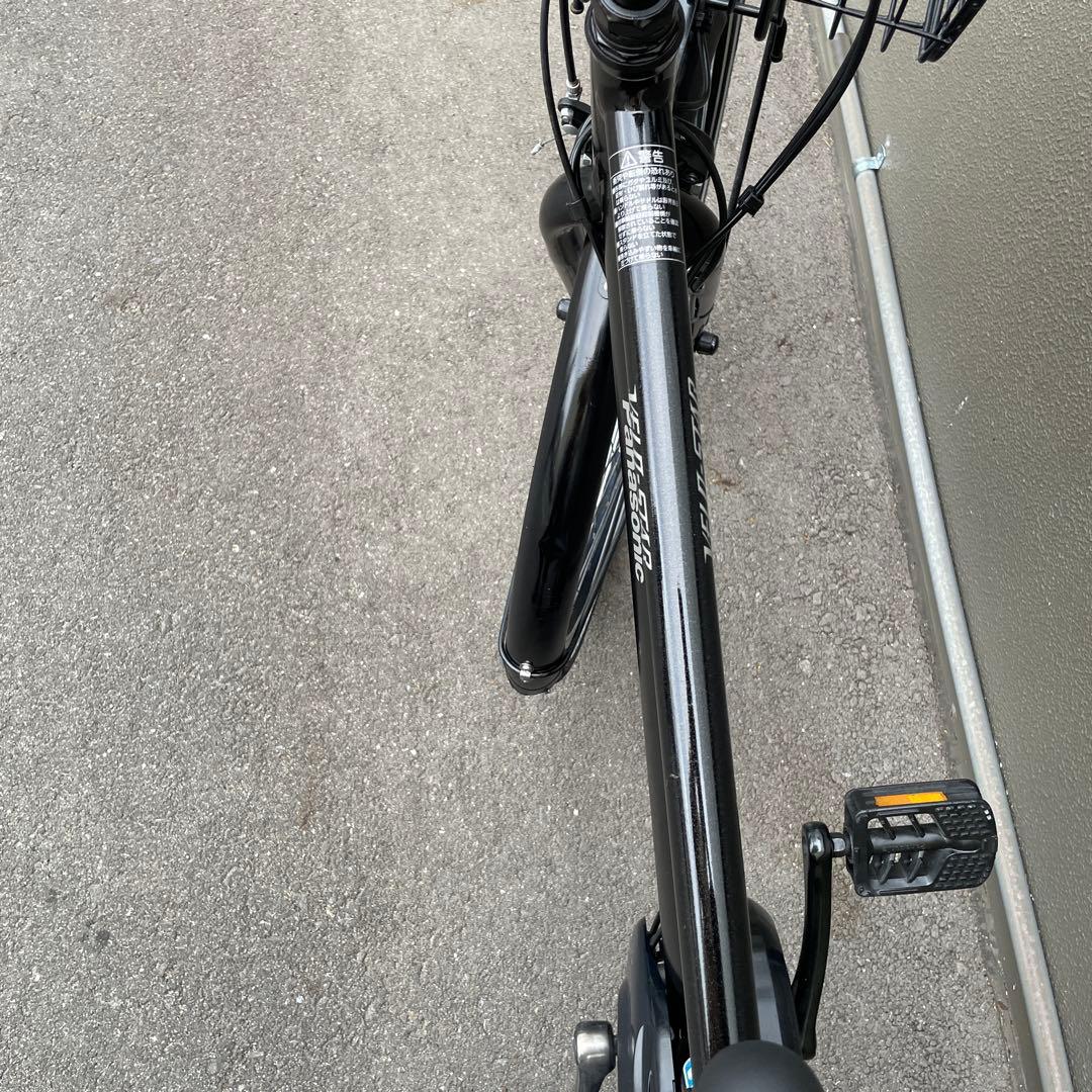 パナソニック新型電動アシスト自転車スポーツ型 ブラック