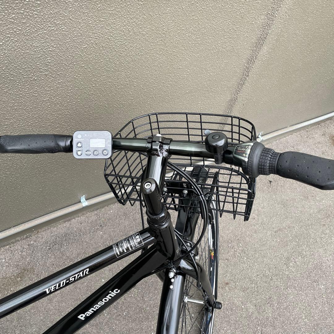 パナソニック新型電動アシスト自転車スポーツ型 ブラック