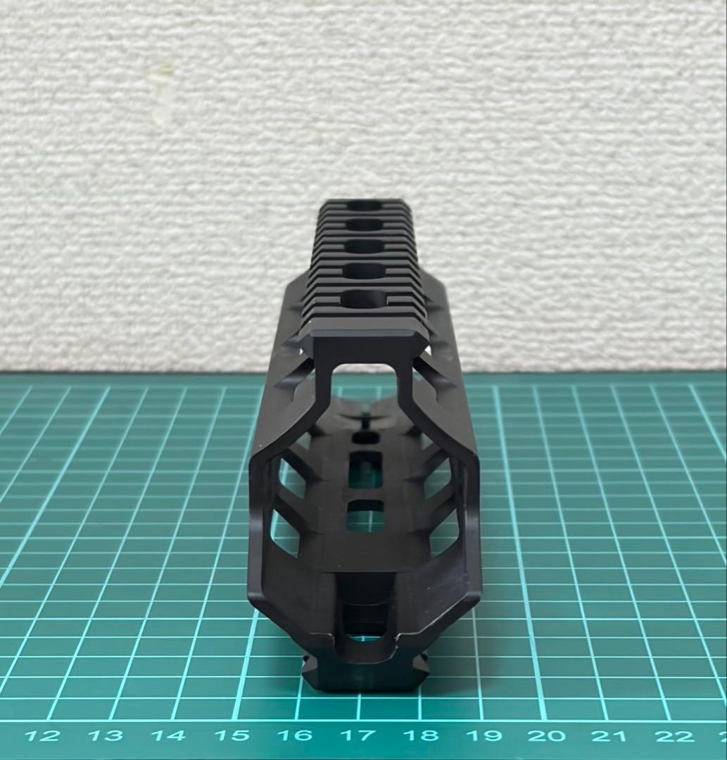 KSCハンドガード 黒 アルミ製 レール付き