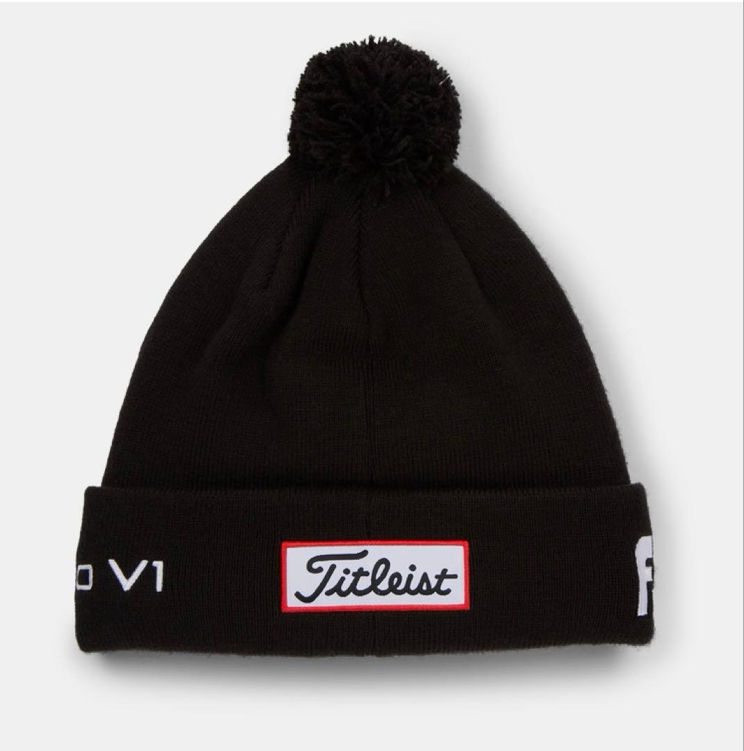 Titleist ツアーポンポン ビーニー
