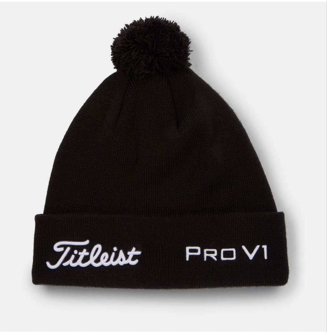Titleist ツアーポンポン ビーニー
