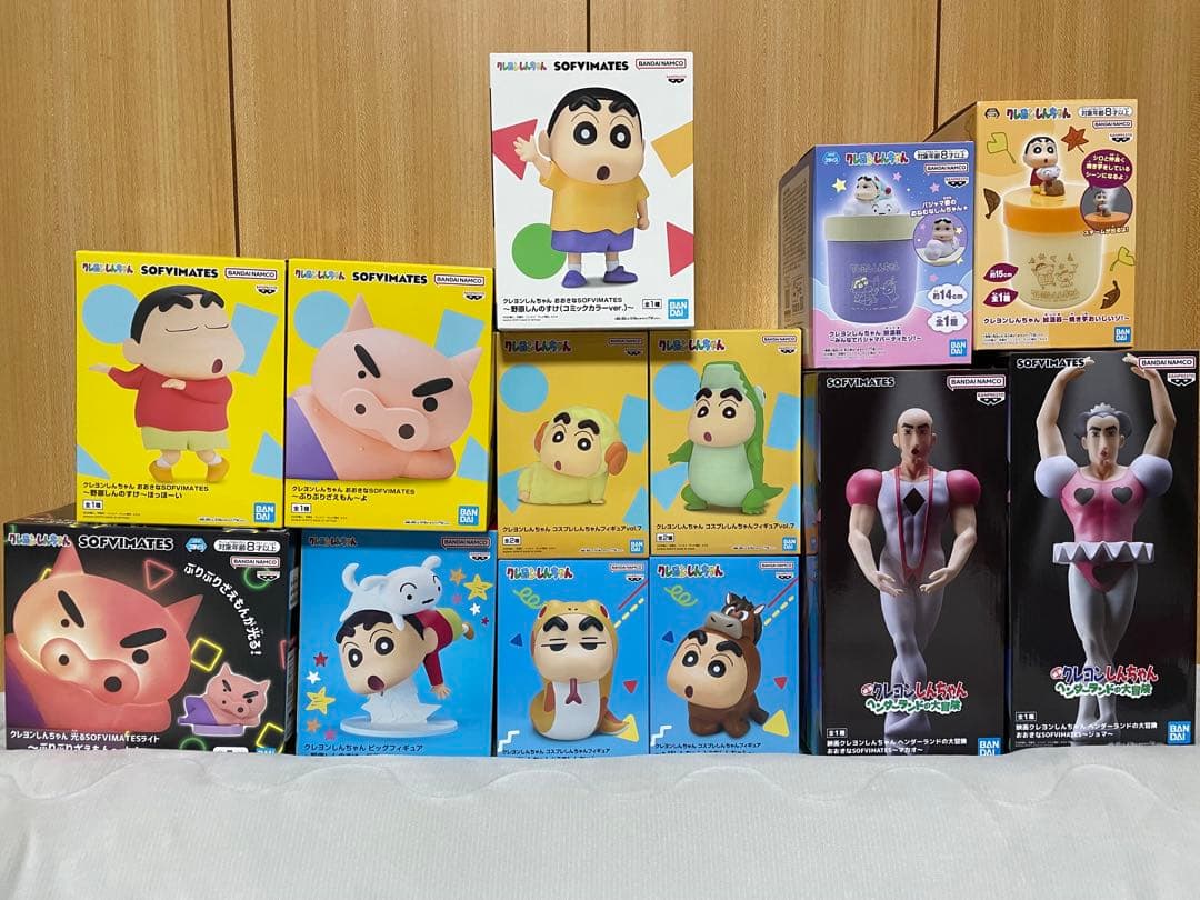 クレヨンしんちゃん フィギュア　加湿器　13点セット