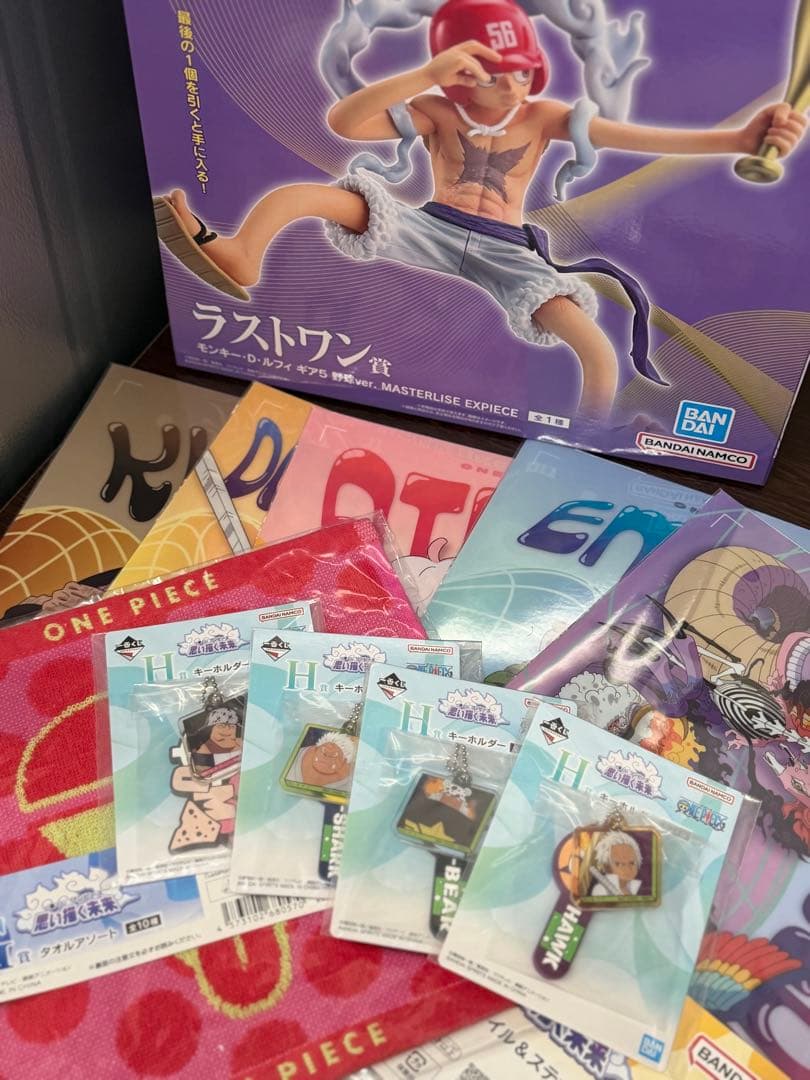 ワンピース 一番くじ思い描く未来フストワン賞ルフィギア5野球 ver.