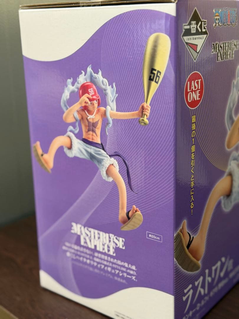 ワンピース 一番くじ思い描く未来フストワン賞ルフィギア5野球 ver.