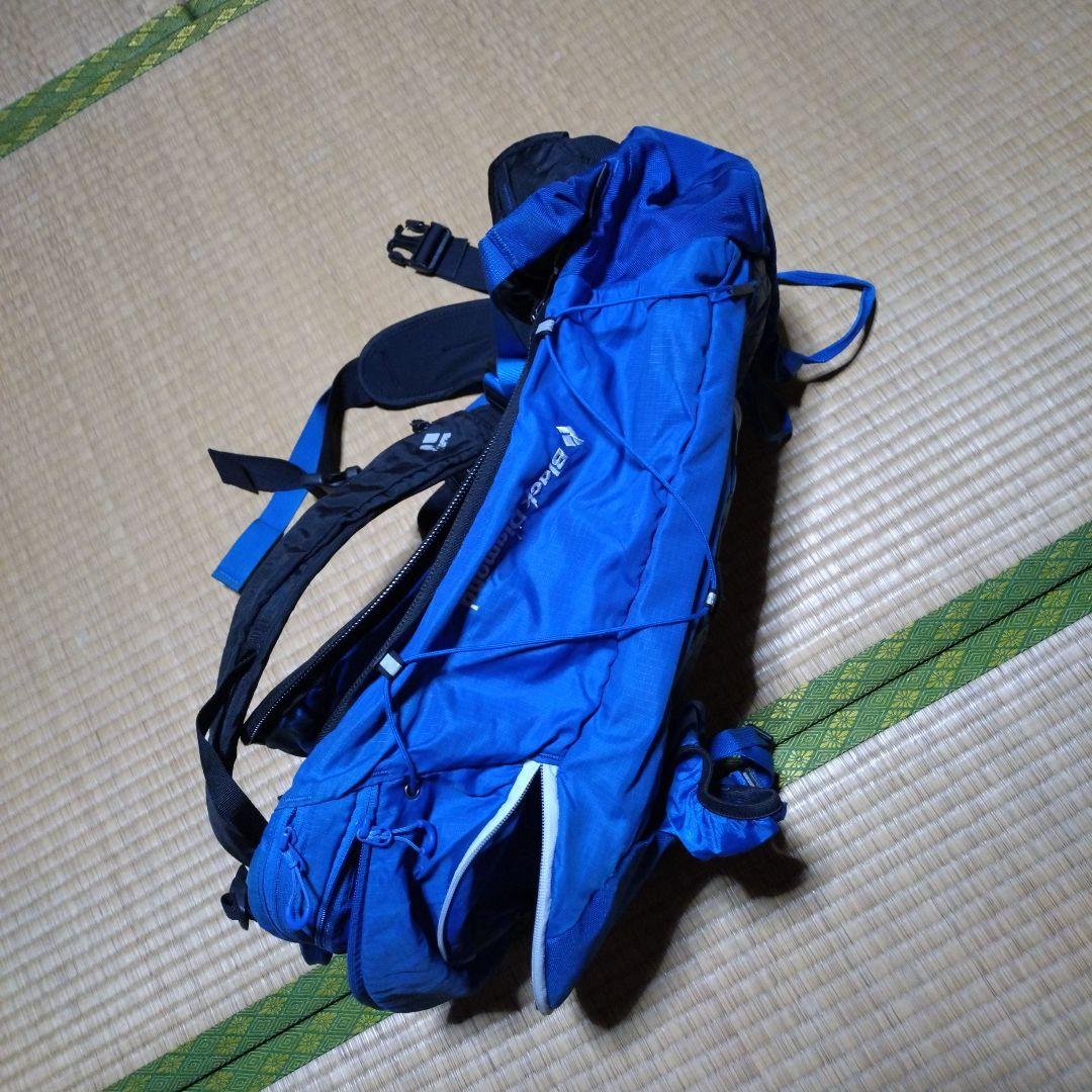  バックパック 青　バックカントリー