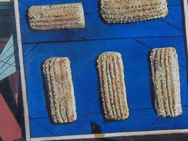 ジョルジョ・デ・キリコ、『穏やかな昼下がり』、希少画集画