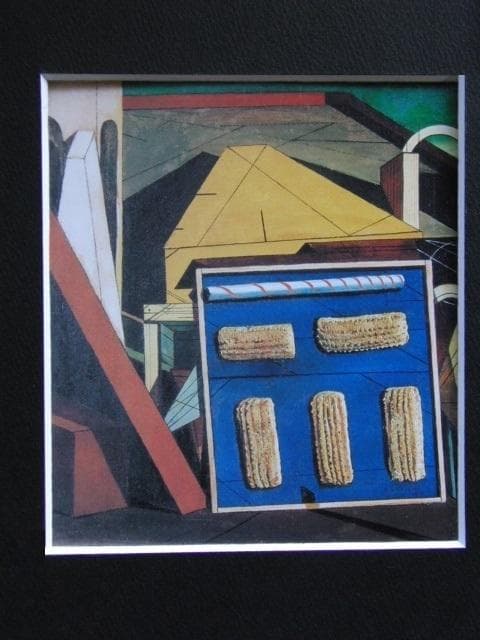 ジョルジョ・デ・キリコ、『穏やかな昼下がり』、希少画集画