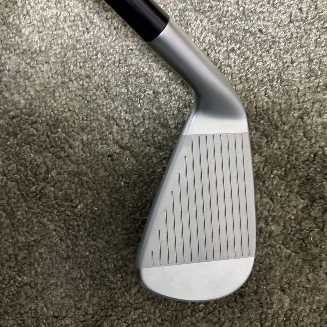 美品P790 7番アイアン 2023年モデル 純正スチールシャフト