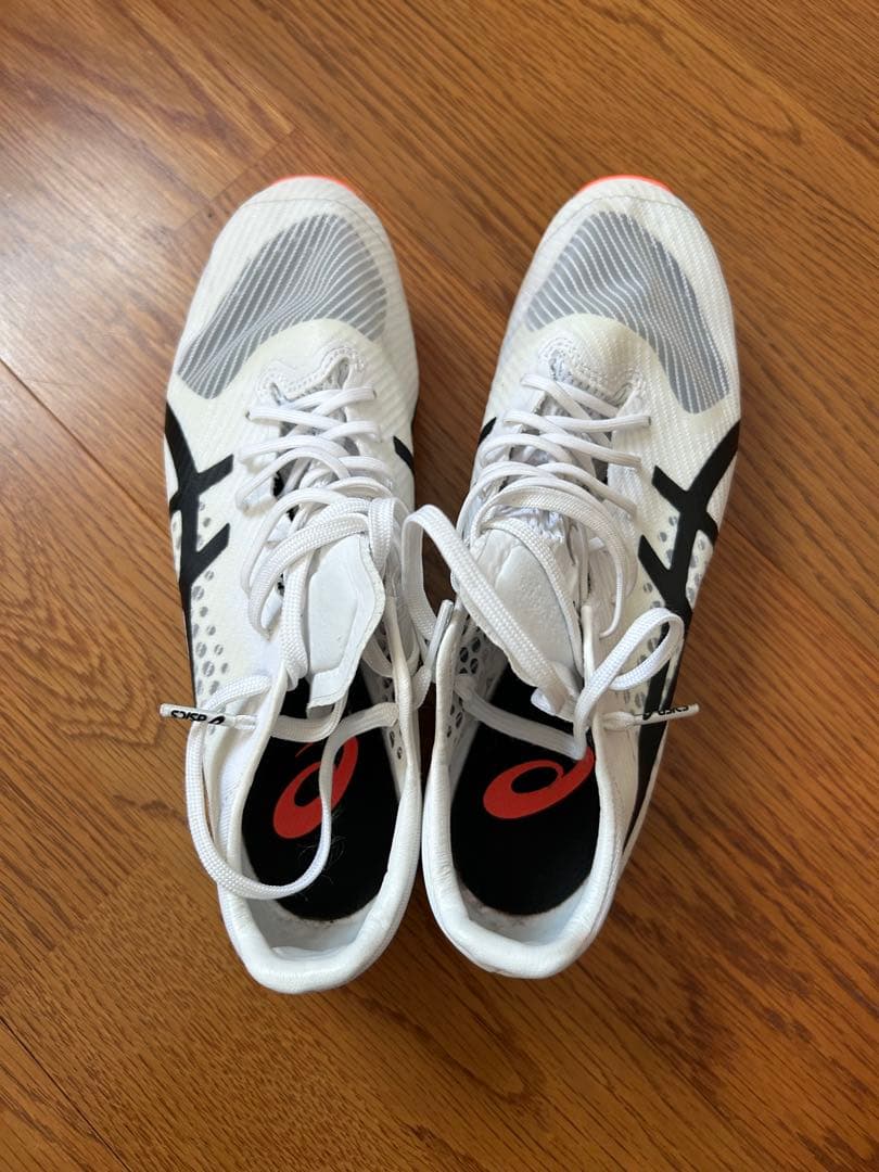 ASICS ジェットスプリント2 ホワイト/ブラック(25.5cm)