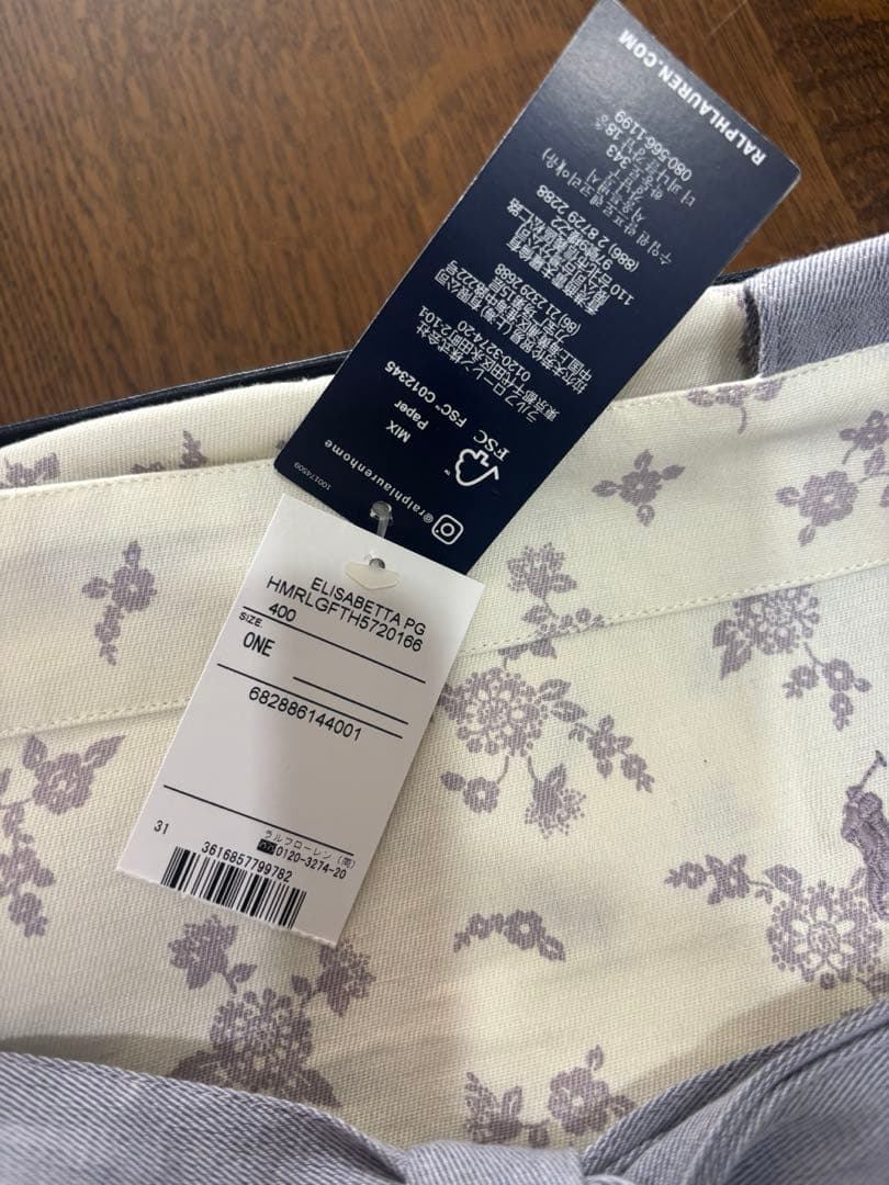 Ralph Lauren 花柄エプロン 新品