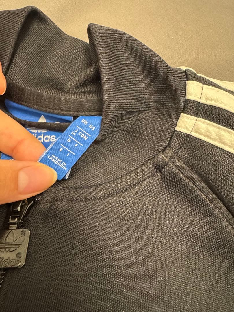 adidas オリジナルス　ブラック ジャージ上下セット