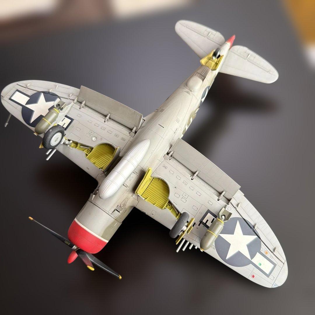 P-47 Thunderbolt 模型　ケース付き