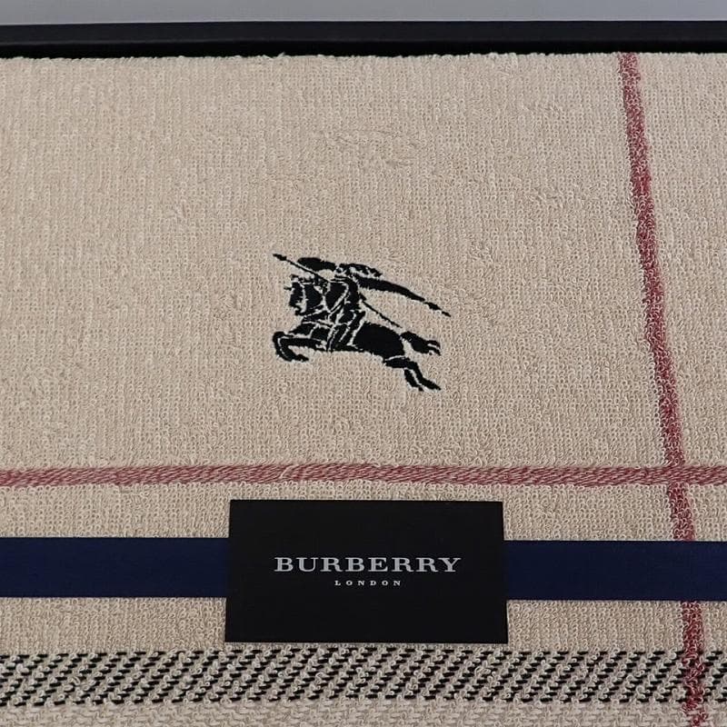 RU-5967　BURBERRY　タオルケット　未使用保管品　チェック