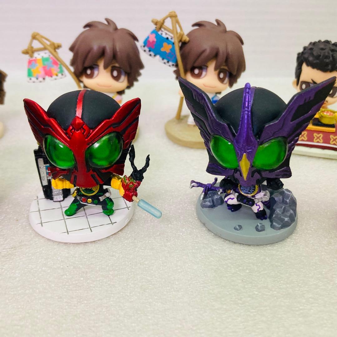 【10種セット】仮面ライダーオーズ ぷちきゃらランド フィギュア メガハウス