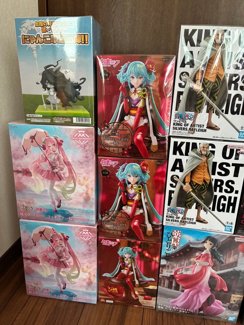 新品未開封品 プライズフィギュア18箱まとめ売り