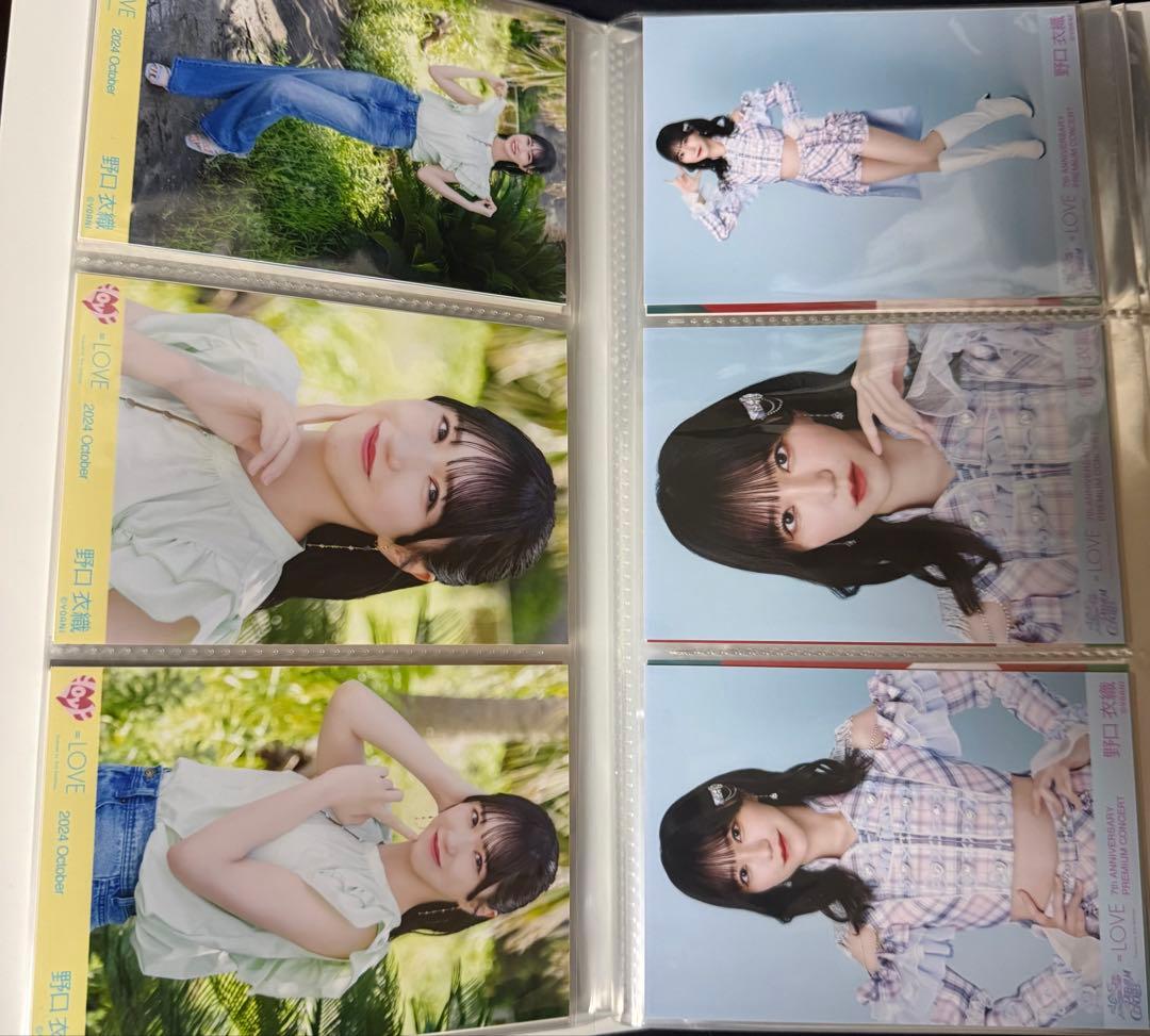 ＝LOVE 野口衣織　14種コンプ＋フォトアルバムSET