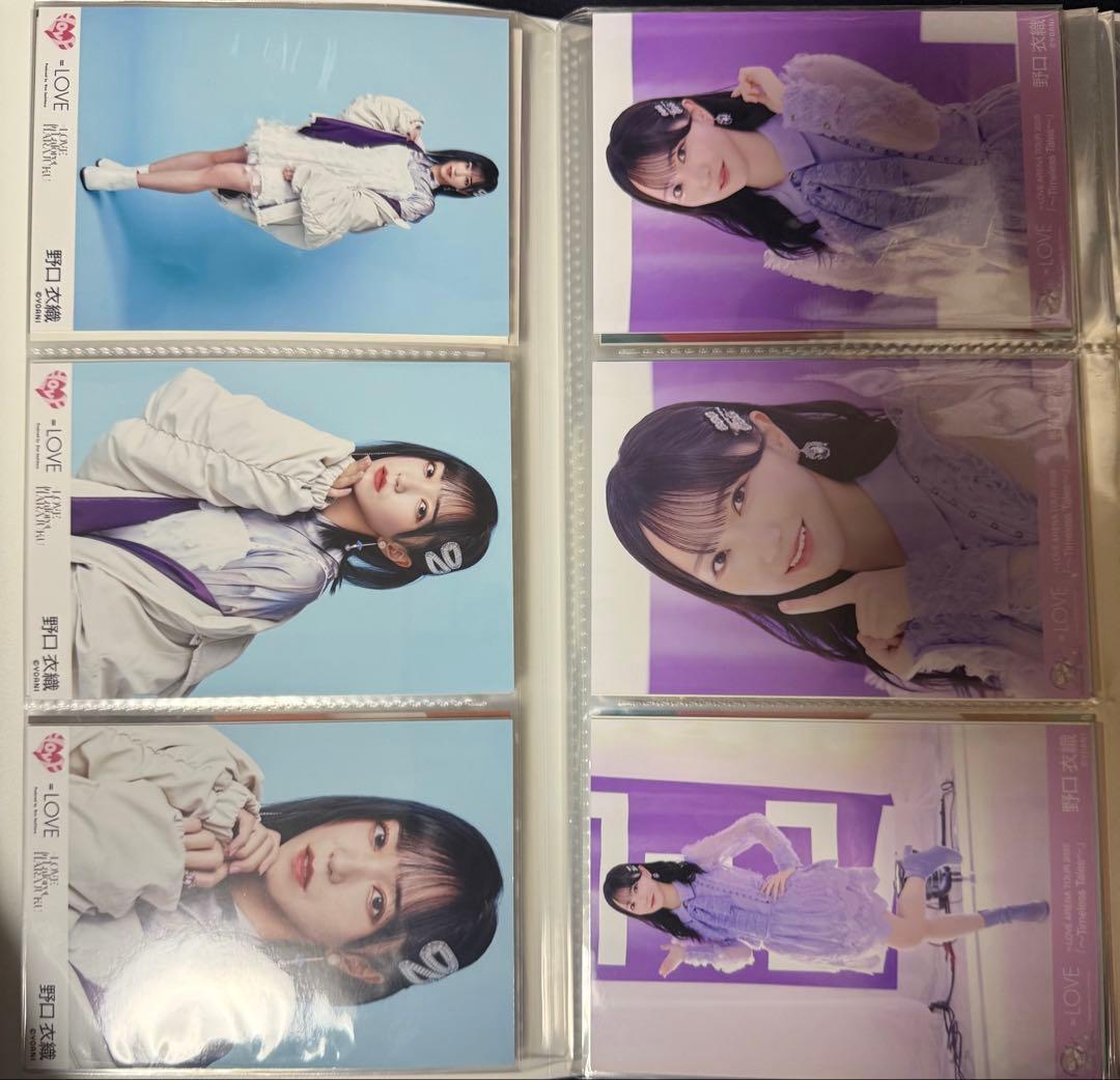 ＝LOVE 野口衣織　14種コンプ＋フォトアルバムSET