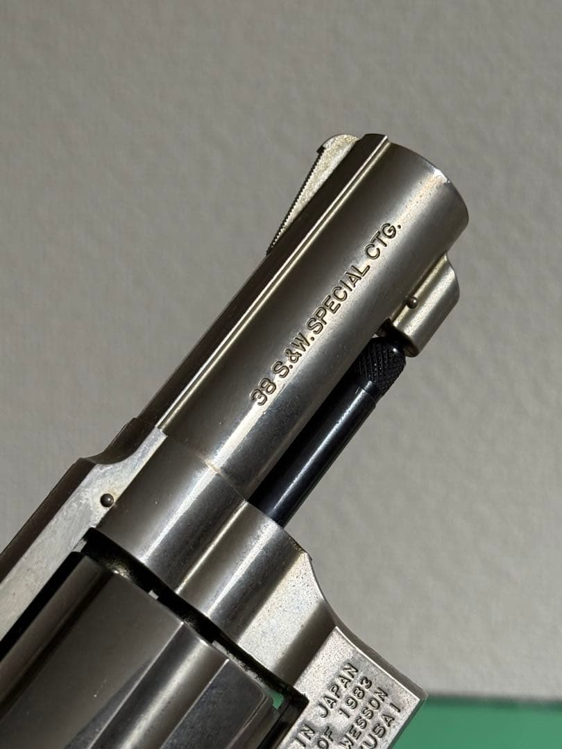 コクサイ S&W M10 FBIスペシャル 木製グリップ モデルガン リボルバー